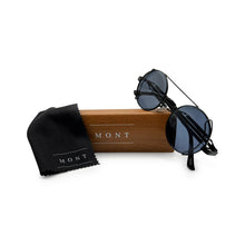 Load image into Gallery viewer, Black Retro Unisex Sunglasses
