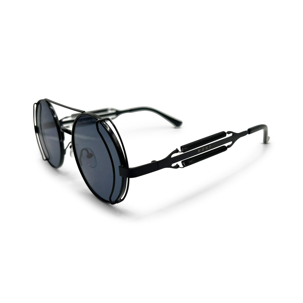 Black Retro Unisex Sunglasses