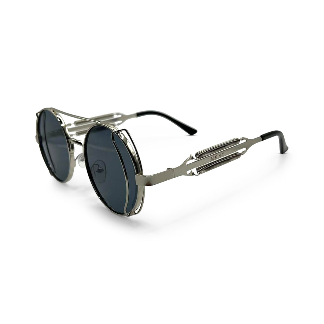 Silver Retro Unisex Sunglasses